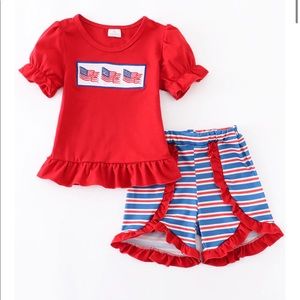 Patriotic girls set